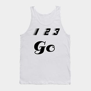 1 2 3 Go Tank Top